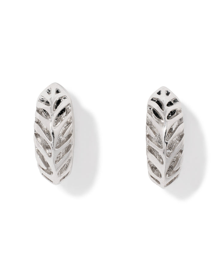 Kendra Scott Tiger Striped Mikki Huggie Earrings-01-Jewelry-Kendra Scott-Market Street Nest, Fashionable Clothing, Shoes and Home Décor Located in Mabank, TX