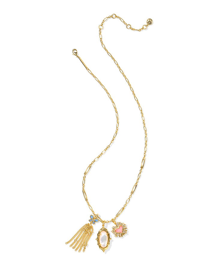 Kendra Scott X Dolly Parton Ari Heart Butterfly Charm Necklace-01-Jewelry-Kendra Scott-Market Street Nest, Fashionable Clothing, Shoes and Home Décor Located in Mabank, TX