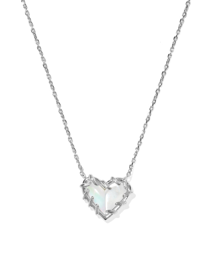 Kendra Scott x Dolly Parton Patchwork Ari Heart Pendant Necklace-01-Jewelry-Kendra Scott-Market Street Nest, Fashionable Clothing, Shoes and Home Décor Located in Mabank, TX