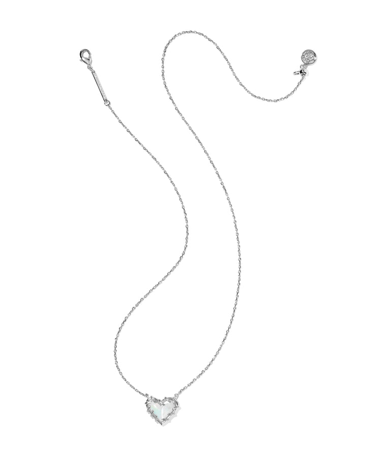 Kendra Scott x Dolly Parton Patchwork Ari Heart Pendant Necklace-01-Jewelry-Kendra Scott-Market Street Nest, Fashionable Clothing, Shoes and Home Décor Located in Mabank, TX