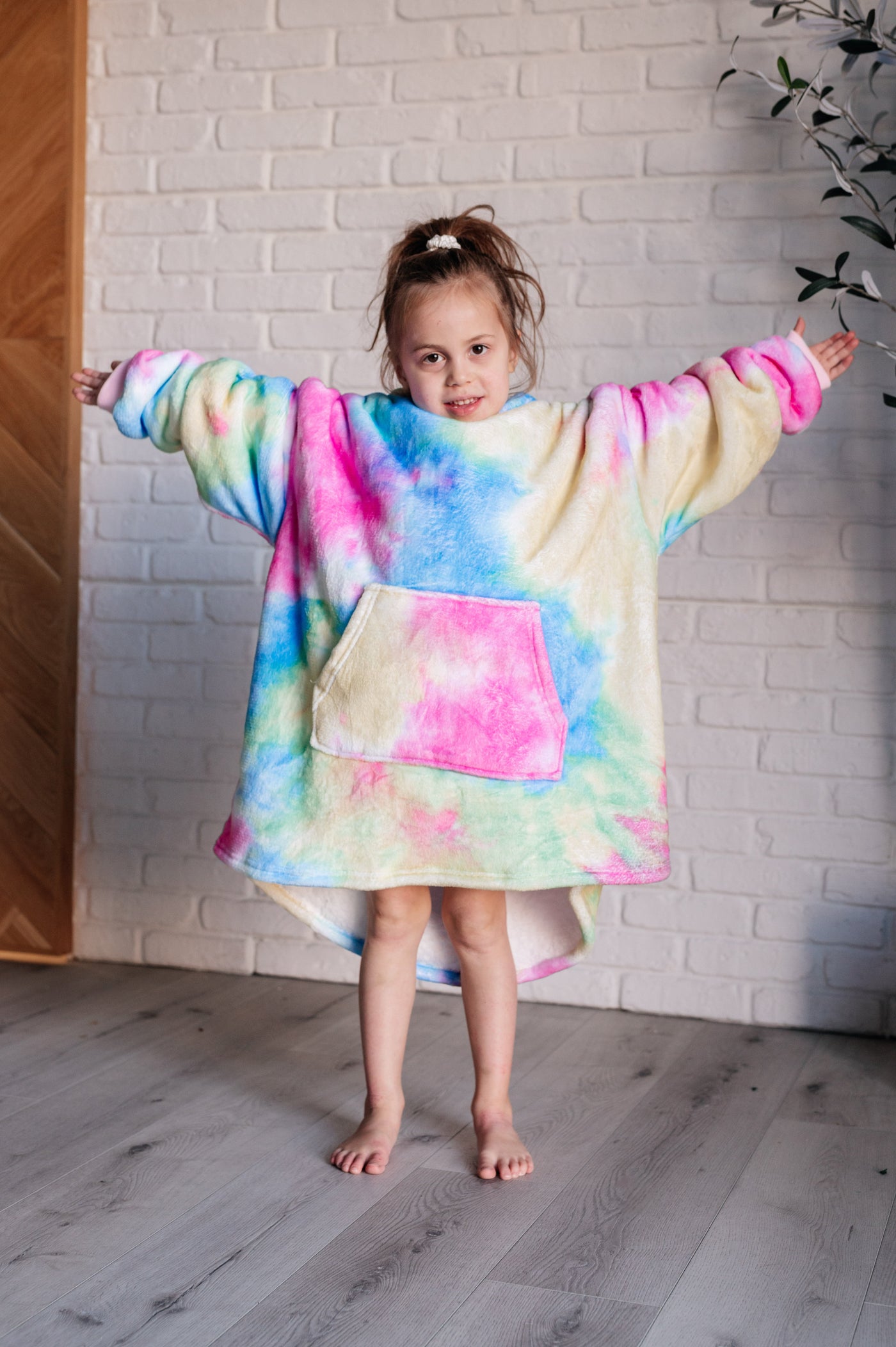 Kids Oversized Hoodie Blanket in Rainbow-Layers-Ave Shops-Market Street Nest, Fashionable Clothing, Shoes and Home Décor Located in Mabank, TX