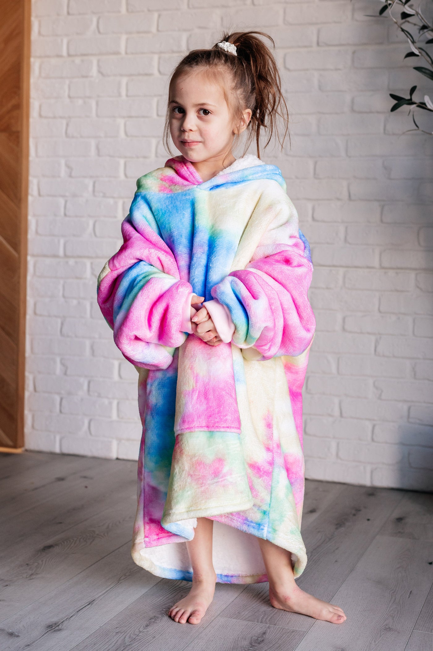 Kids Oversized Hoodie Blanket in Rainbow-Layers-Ave Shops-Market Street Nest, Fashionable Clothing, Shoes and Home Décor Located in Mabank, TX