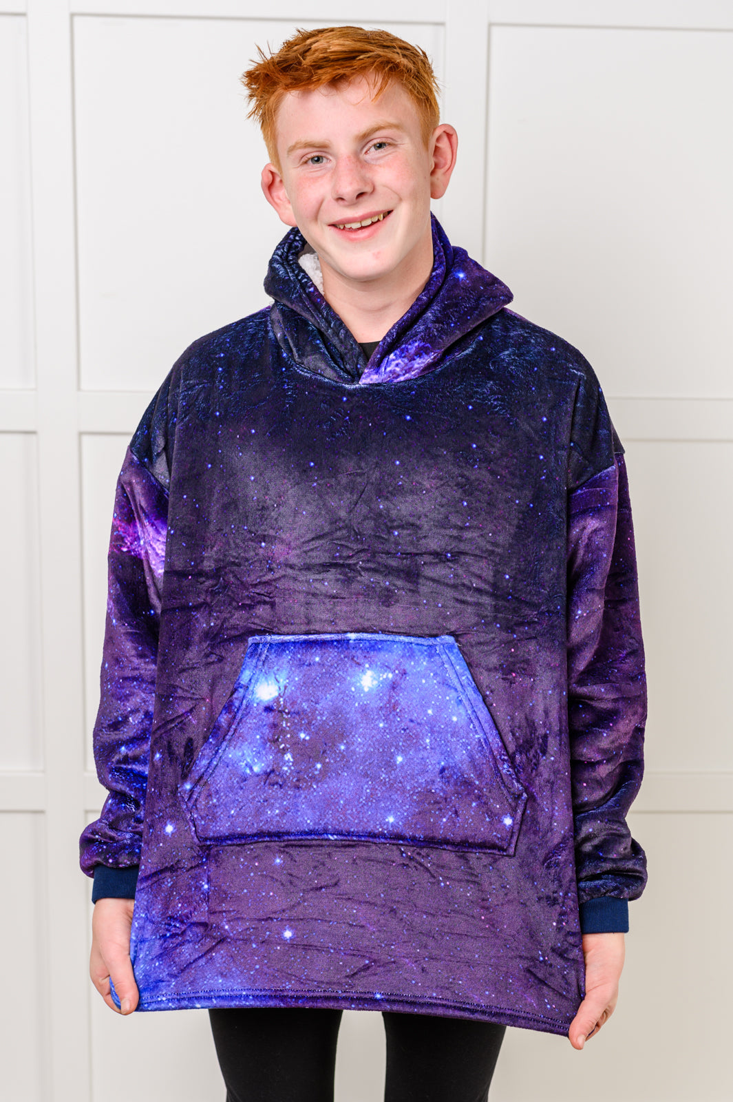 Kids Oversized Hoodie Blanket in Starry Sky-Layers-Ave Shops-Market Street Nest, Fashionable Clothing, Shoes and Home Décor Located in Mabank, TX