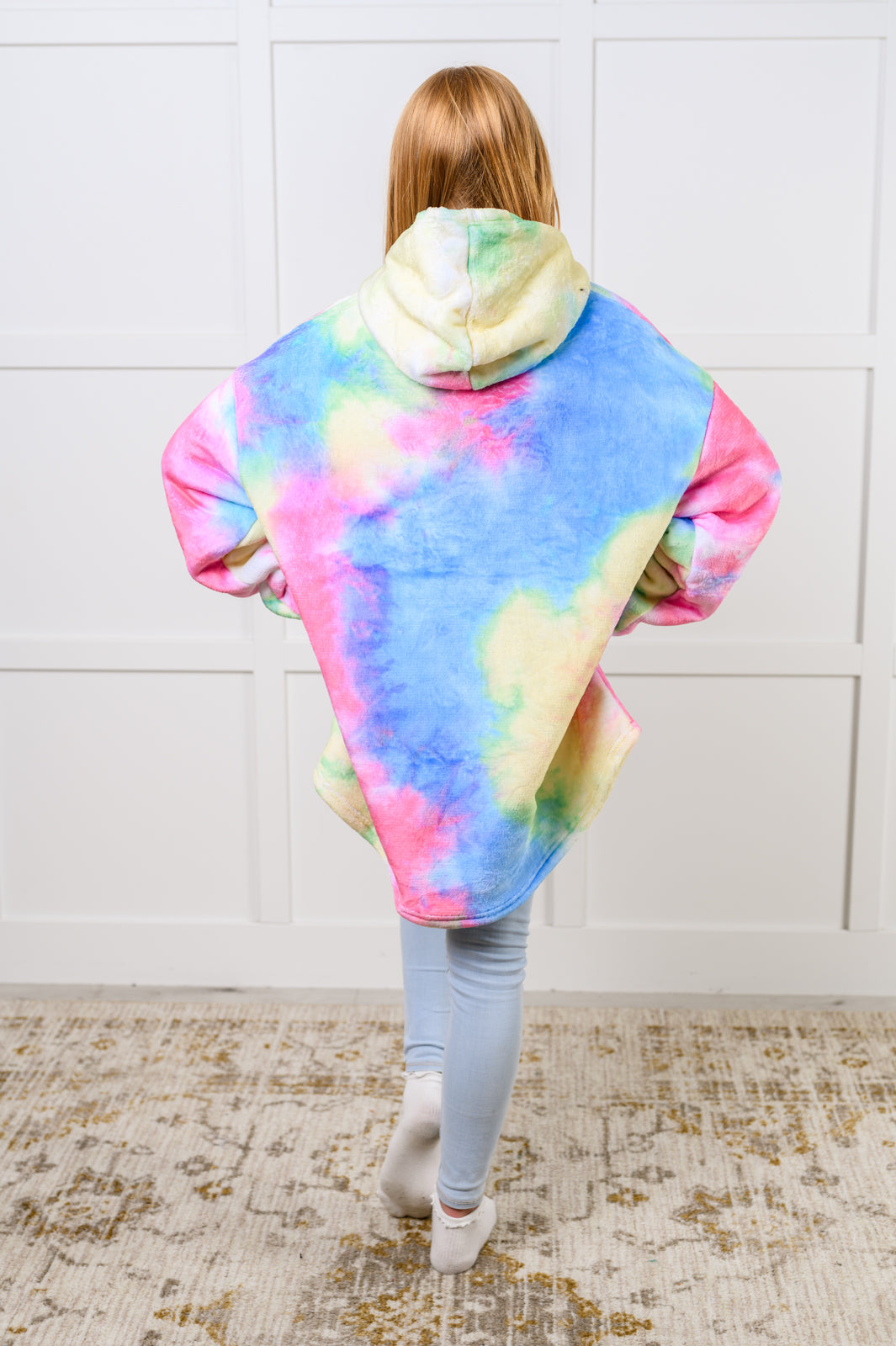 Kids Oversized Hoodie Blanket in Rainbow-Layers-Ave Shops-Market Street Nest, Fashionable Clothing, Shoes and Home Décor Located in Mabank, TX