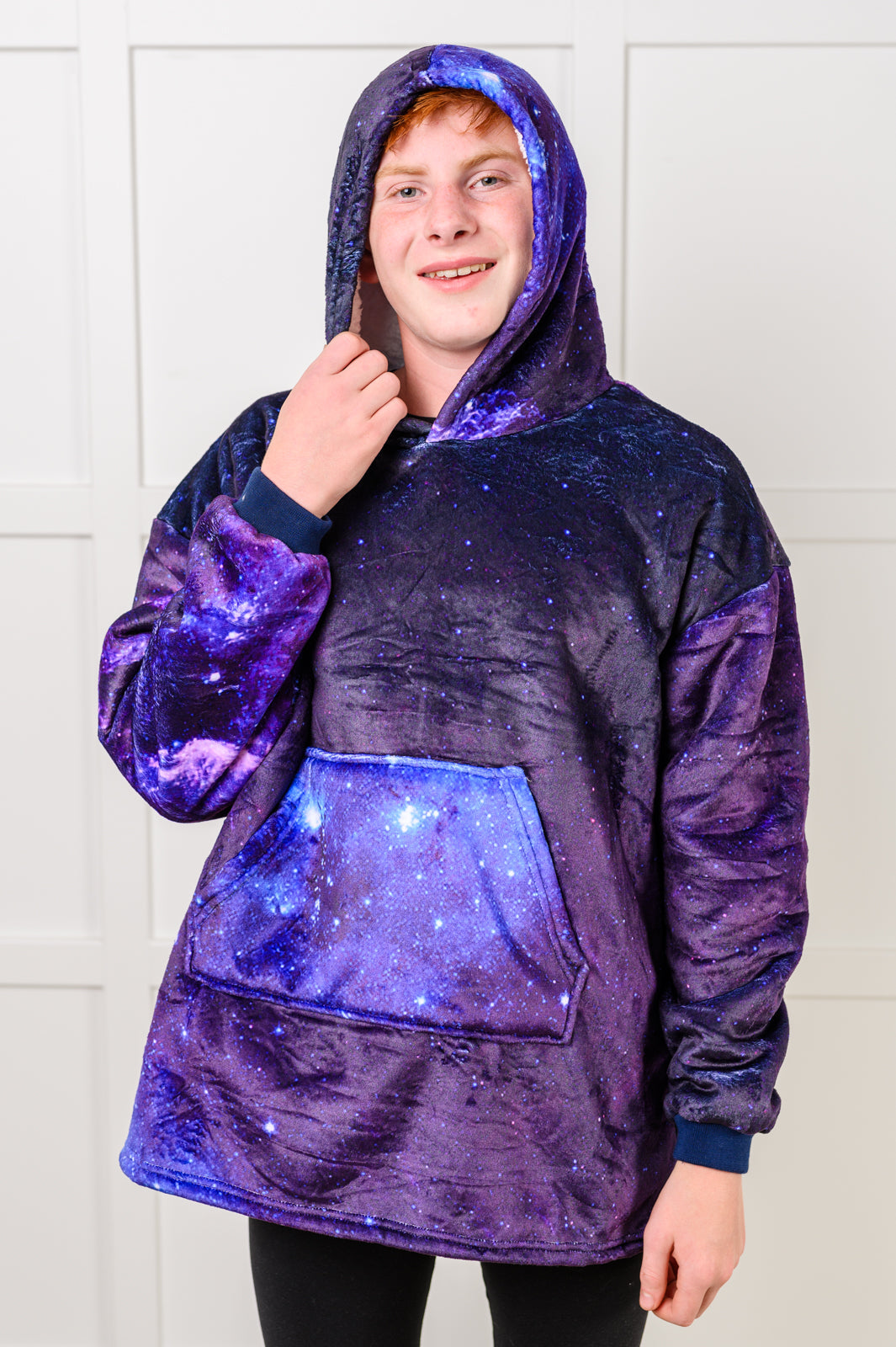 Kids Oversized Hoodie Blanket in Starry Sky-Layers-Ave Shops-Market Street Nest, Fashionable Clothing, Shoes and Home Décor Located in Mabank, TX