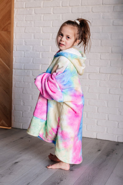 Kids Oversized Hoodie Blanket in Rainbow-Layers-Ave Shops-Market Street Nest, Fashionable Clothing, Shoes and Home Décor Located in Mabank, TX