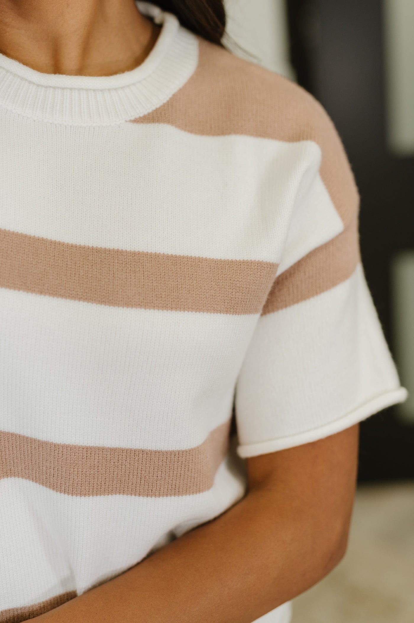 Knit & Known Drop Shoulder Sweater Knit Top-Womens-Ave Shops-Market Street Nest, Fashionable Clothing, Shoes and Home Décor Located in Mabank, TX