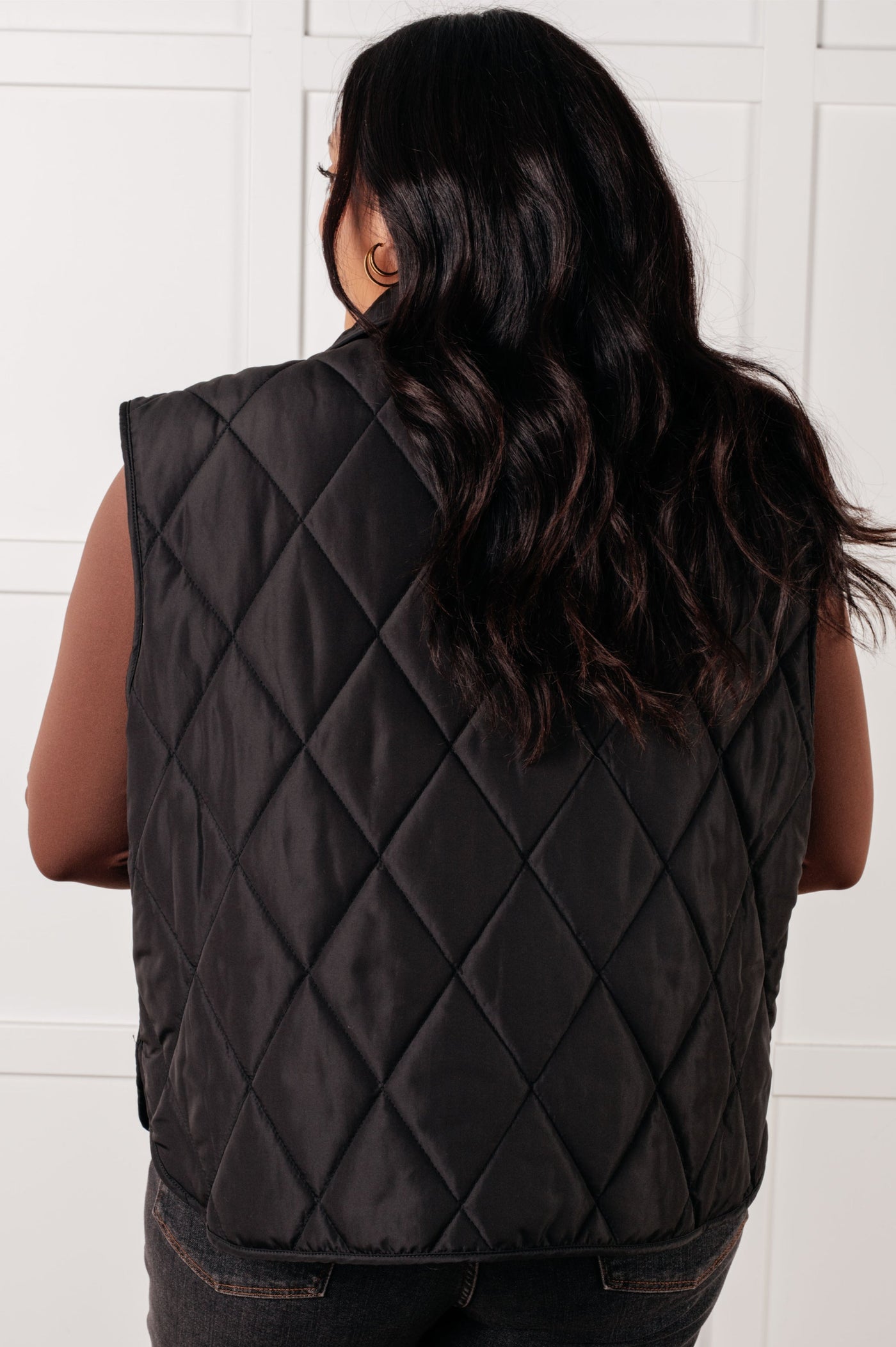 Layering Queen Quilted Puffer Vest in Black-Layers-Ave Shops-Market Street Nest, Fashionable Clothing, Shoes and Home Décor Located in Mabank, TX