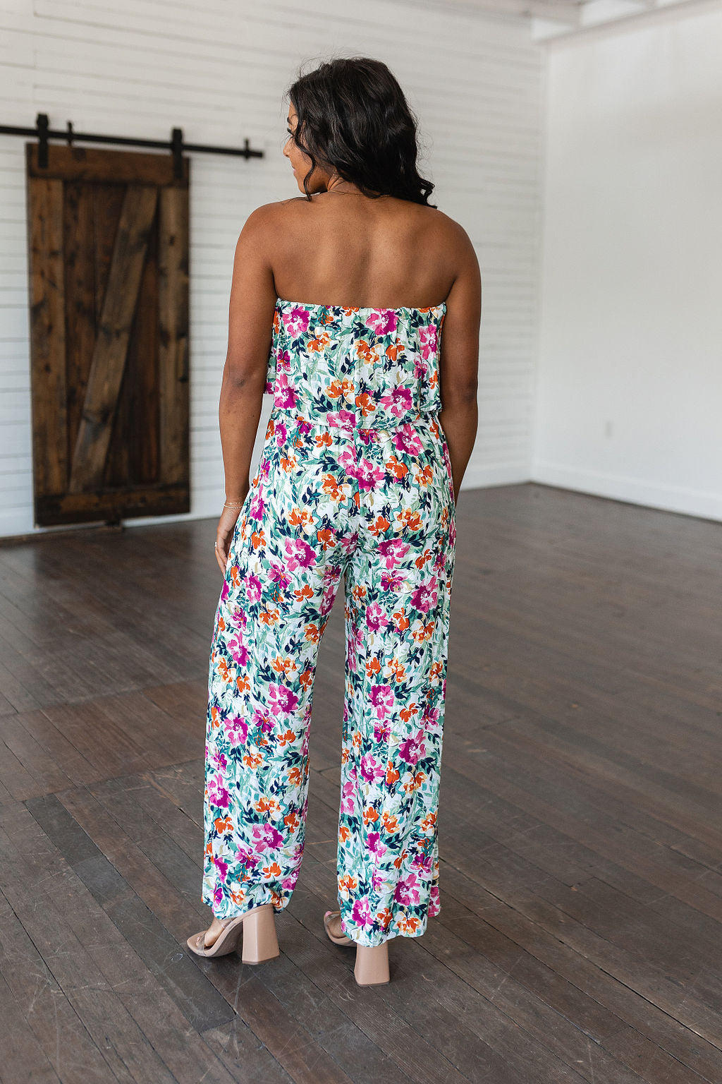 Life of the Party Floral Jumpsuit in Green-Jumpsuits & Rompers-Ave Shops-Market Street Nest, Fashionable Clothing, Shoes and Home Décor Located in Mabank, TX