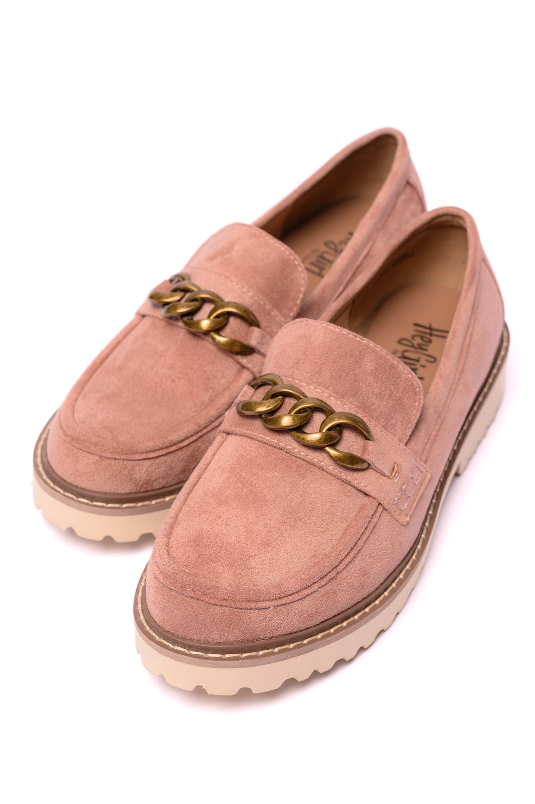 Literally Loafers in Blush Faux Suede-Womens-Ave Shops-Market Street Nest, Fashionable Clothing, Shoes and Home Décor Located in Mabank, TX