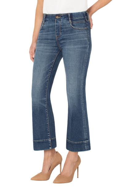 Liverpool Gia Flare W/Wide Hem in Amana-Bottoms-Liverpool-Market Street Nest, Fashionable Clothing, Shoes and Home Décor Located in Mabank, TX