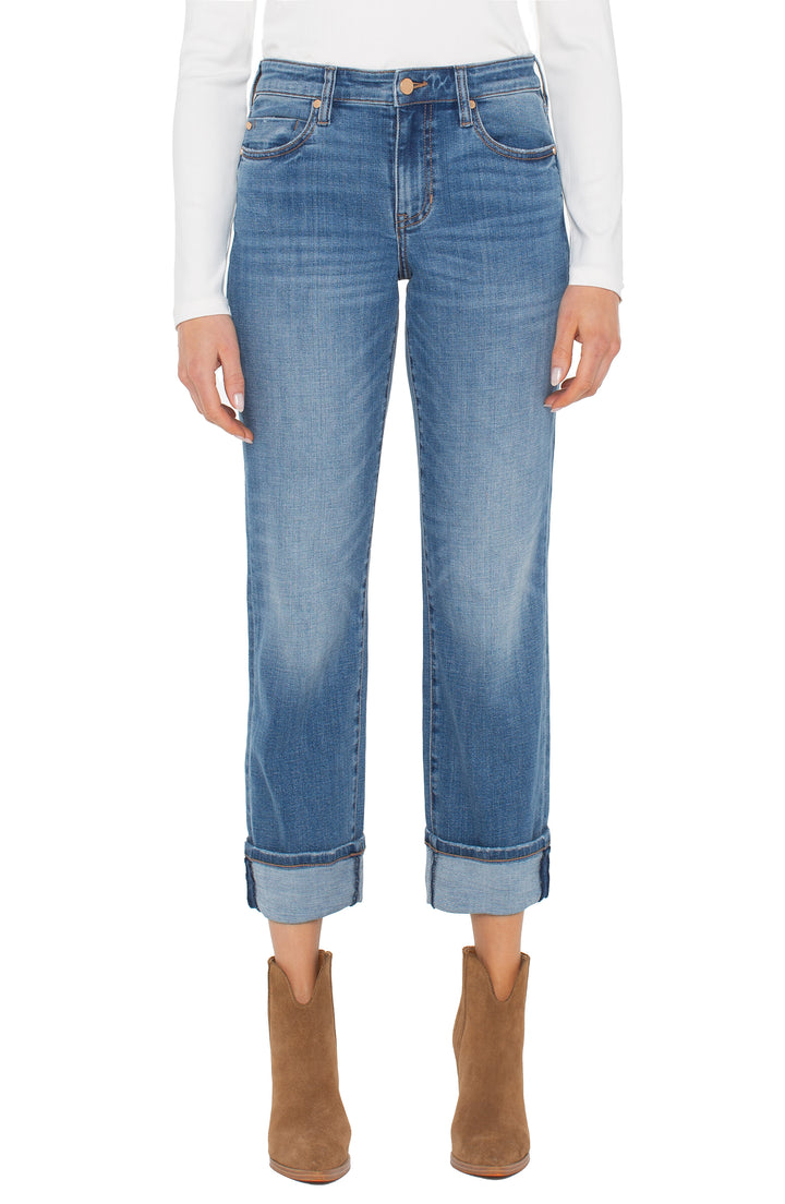 Liverpool Marley Girlfriend Cuffed in Campus-Bottoms-Liverpool-Market Street Nest, Fashionable Clothing, Shoes and Home Décor Located in Mabank, TX