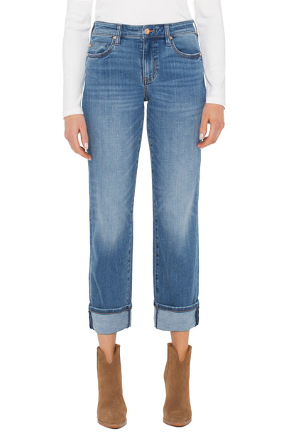 Liverpool Marley Girlfriend Cuffed in Campus-Bottoms-Liverpool-Market Street Nest, Fashionable Clothing, Shoes and Home Décor Located in Mabank, TX