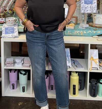 Liverpool Marley Girlfriend Cuffed in Campus-Bottoms-Liverpool-Market Street Nest, Fashionable Clothing, Shoes and Home Décor Located in Mabank, TX