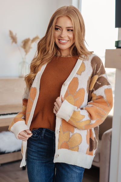 Lotta Love Knitted Sweater Top in Rust-Tops-Ave Shops-Market Street Nest, Fashionable Clothing, Shoes and Home Décor Located in Mabank, TX