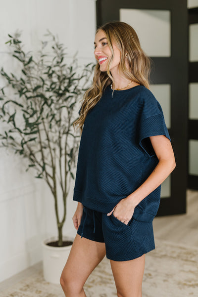 Love on the Loose Quilted Bottoms in Navy-Womens-Ave Shops-Market Street Nest, Fashionable Clothing, Shoes and Home Décor Located in Mabank, TX
