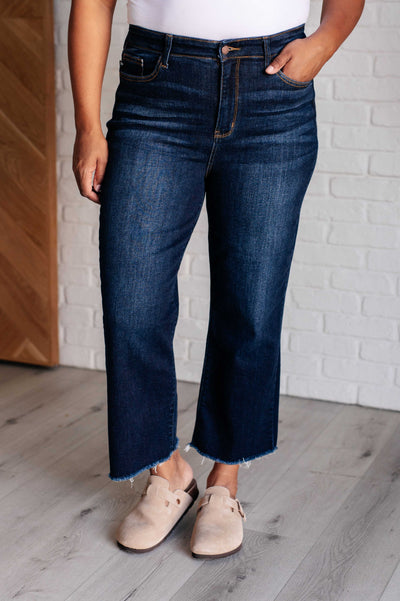 Madeline High Rise Cropped Wide Leg Jeans-Womens-Ave Shops-Market Street Nest, Fashionable Clothing, Shoes and Home Décor Located in Mabank, TX