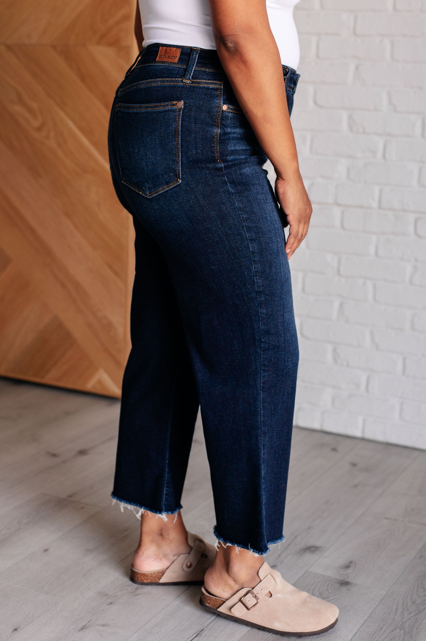 Madeline High Rise Cropped Wide Leg Jeans-Womens-Ave Shops-Market Street Nest, Fashionable Clothing, Shoes and Home Décor Located in Mabank, TX