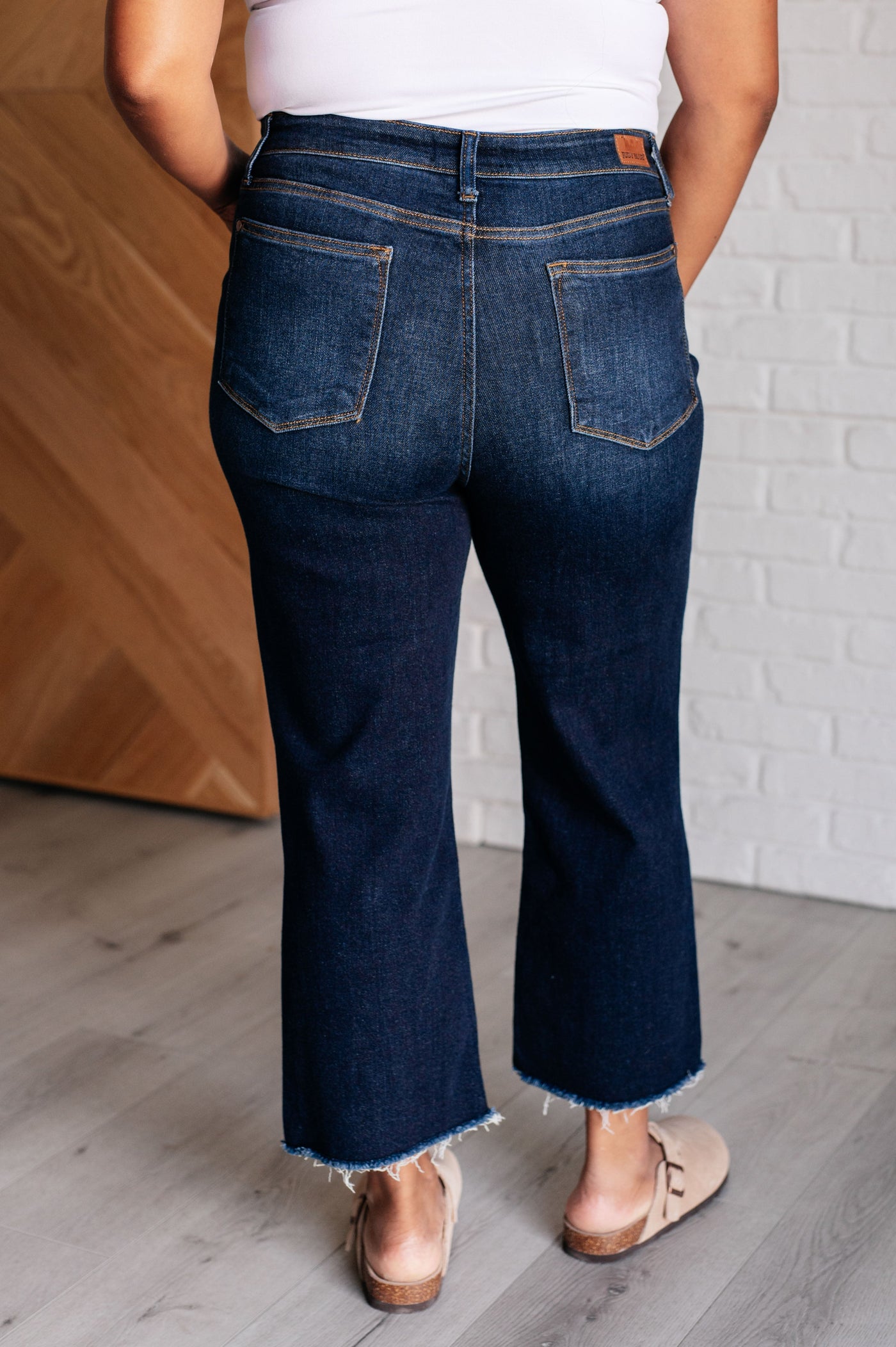 Madeline High Rise Cropped Wide Leg Jeans-Womens-Ave Shops-Market Street Nest, Fashionable Clothing, Shoes and Home Décor Located in Mabank, TX