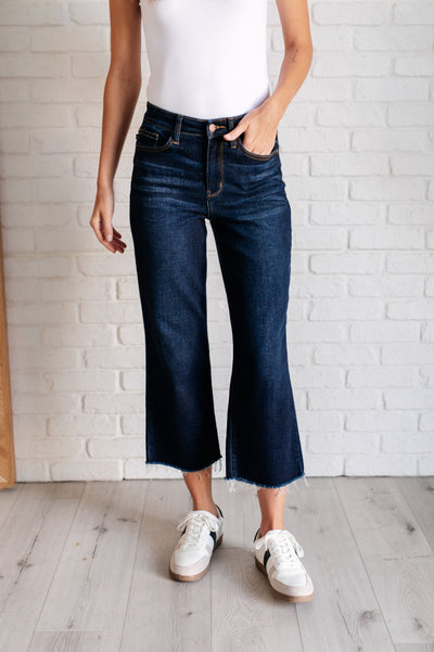 Madeline High Rise Cropped Wide Leg Jeans-Womens-Ave Shops-Market Street Nest, Fashionable Clothing, Shoes and Home Décor Located in Mabank, TX