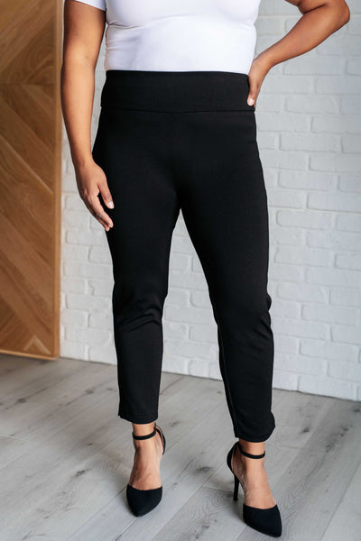 Magic Ankle Crop Skinny Pants in Black-Bottoms-Ave Shops-Market Street Nest, Fashionable Clothing, Shoes and Home Décor Located in Mabank, TX