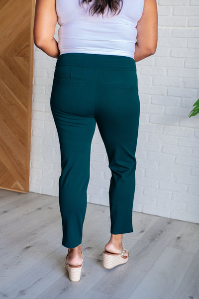 Magic Ankle Crop Skinny Pants in Hunter Green-Bottoms-Ave Shops-Market Street Nest, Fashionable Clothing, Shoes and Home Décor Located in Mabank, TX