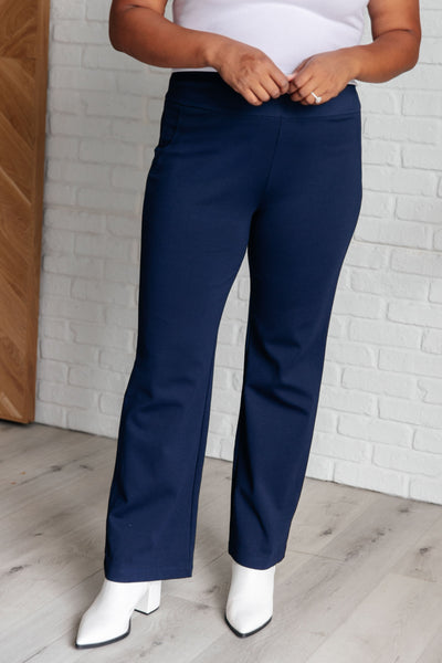 Magic Straight Pants in Navy-Bottoms-Ave Shops-Market Street Nest, Fashionable Clothing, Shoes and Home Décor Located in Mabank, TX