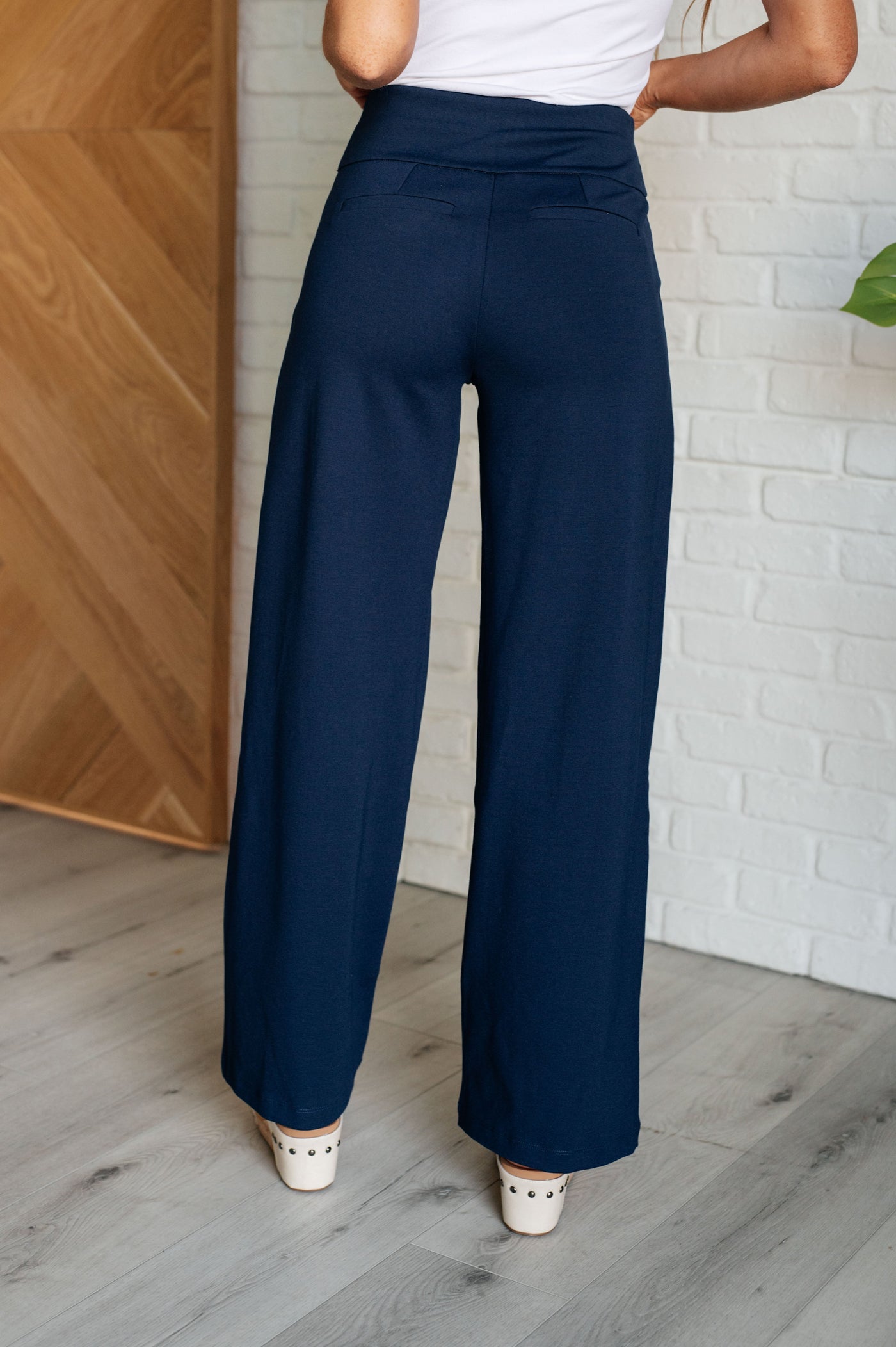 Magic Wide Leg Pants in Navy-Bottoms-Ave Shops-Market Street Nest, Fashionable Clothing, Shoes and Home Décor Located in Mabank, TX