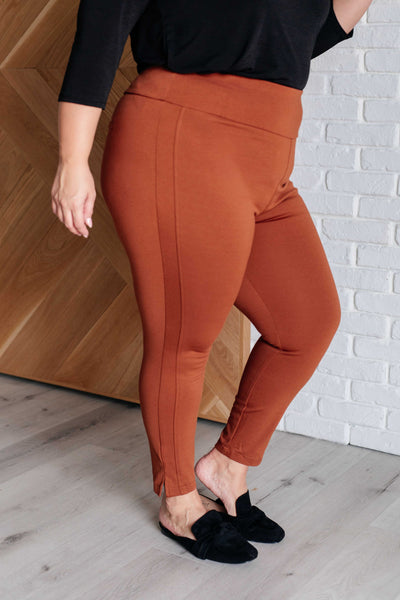 Magic Ankle Crop Skinny Pants in Rust-Bottoms-Ave Shops-Market Street Nest, Fashionable Clothing, Shoes and Home Décor Located in Mabank, TX