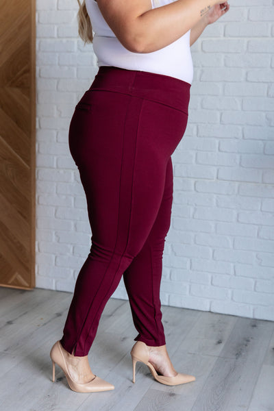 Magic Skinny 28" Pants in Wine-Bottoms-Ave Shops-Market Street Nest, Fashionable Clothing, Shoes and Home Décor Located in Mabank, TX