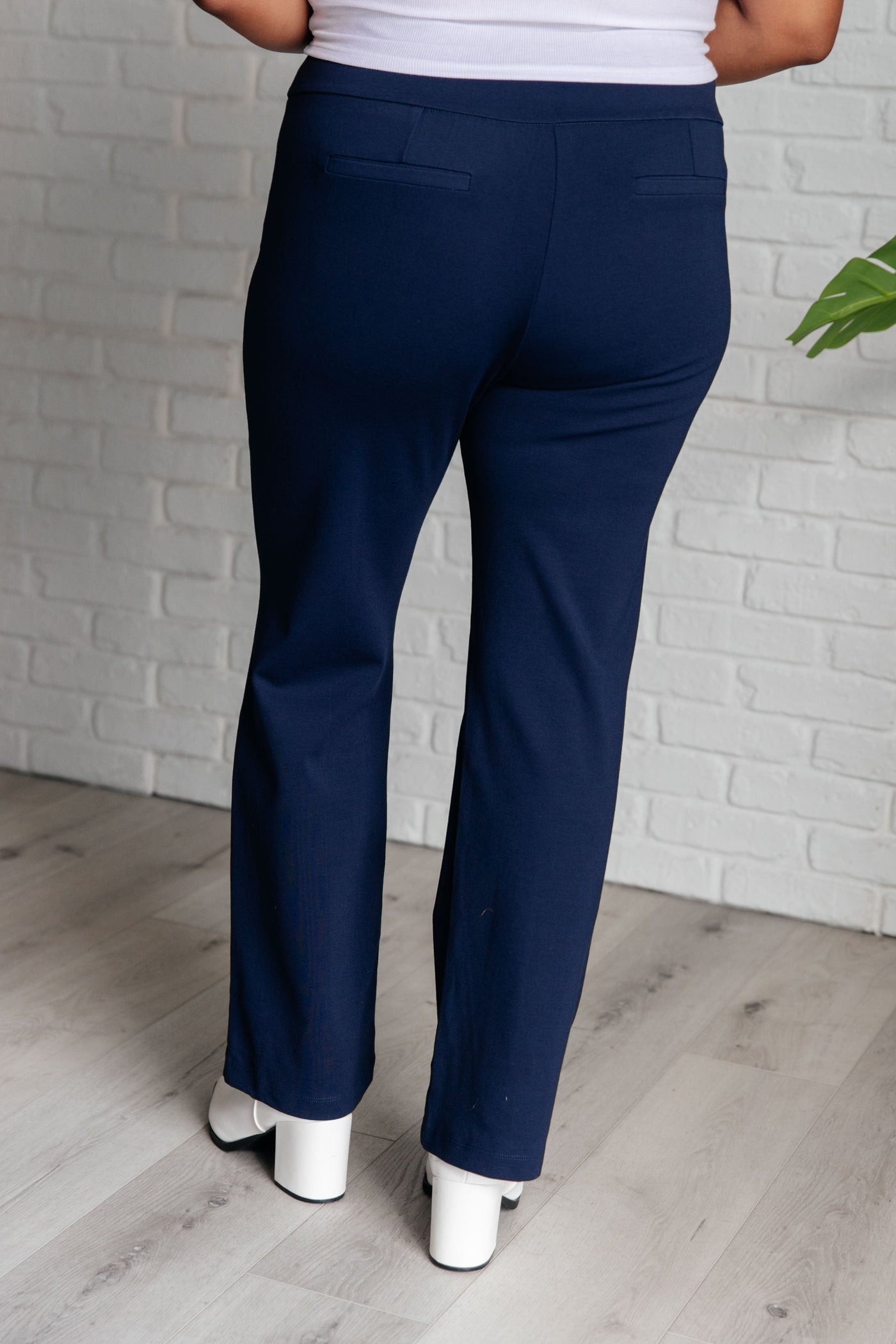 Magic Straight Pants in Navy-Bottoms-Ave Shops-Market Street Nest, Fashionable Clothing, Shoes and Home Décor Located in Mabank, TX