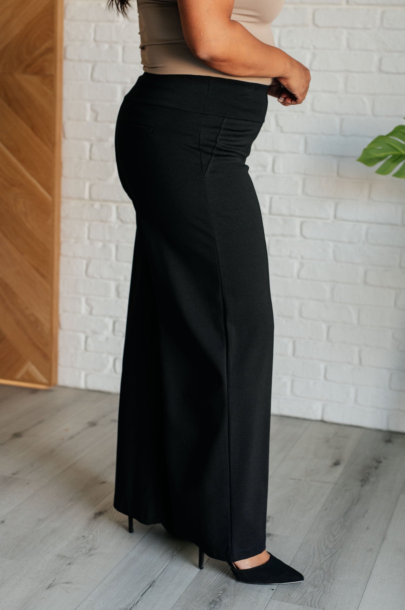 Magic Wide Leg Pants in Black-Bottoms-Ave Shops-Market Street Nest, Fashionable Clothing, Shoes and Home Décor Located in Mabank, TX