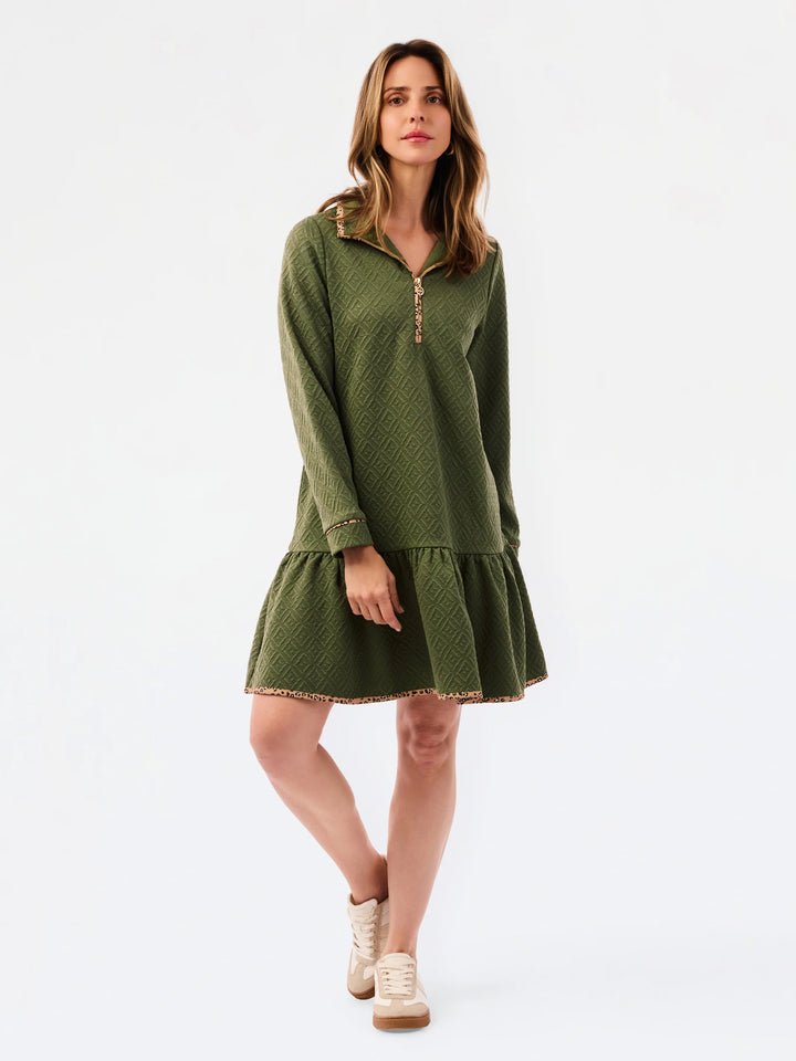 Mary Square Adriana Dress | Olive-10-Dresses, Rompers &amp; Sets-Mary Square-Market Street Nest, Fashionable Clothing, Shoes and Home Décor Located in Mabank, TX