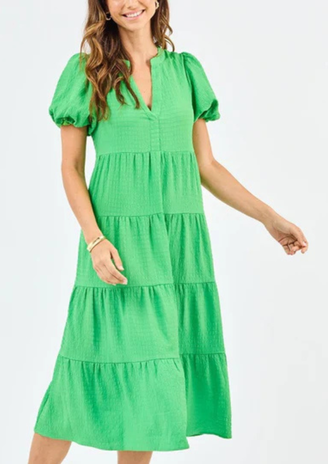 Mary Square Dress Kinsley in Green-10-Dresses, Rompers & Sets-Mary Square-Market Street Nest, Fashionable Clothing, Shoes and Home Décor Located in Mabank, TX