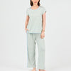 Mary Square Melody Green Stripe Lounge Set-11-Leisure, Lounge, Sport-Mary Square-Market Street Nest, Fashionable Clothing, Shoes and Home Décor Located in Mabank, TX