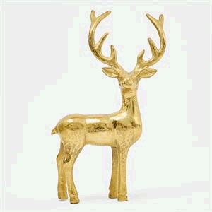 Mary Square Metal Reindeer Large-03-Home &amp; Gift-MARY SQUARE-Market Street Nest, Fashionable Clothing, Shoes and Home Décor Located in Mabank, TX