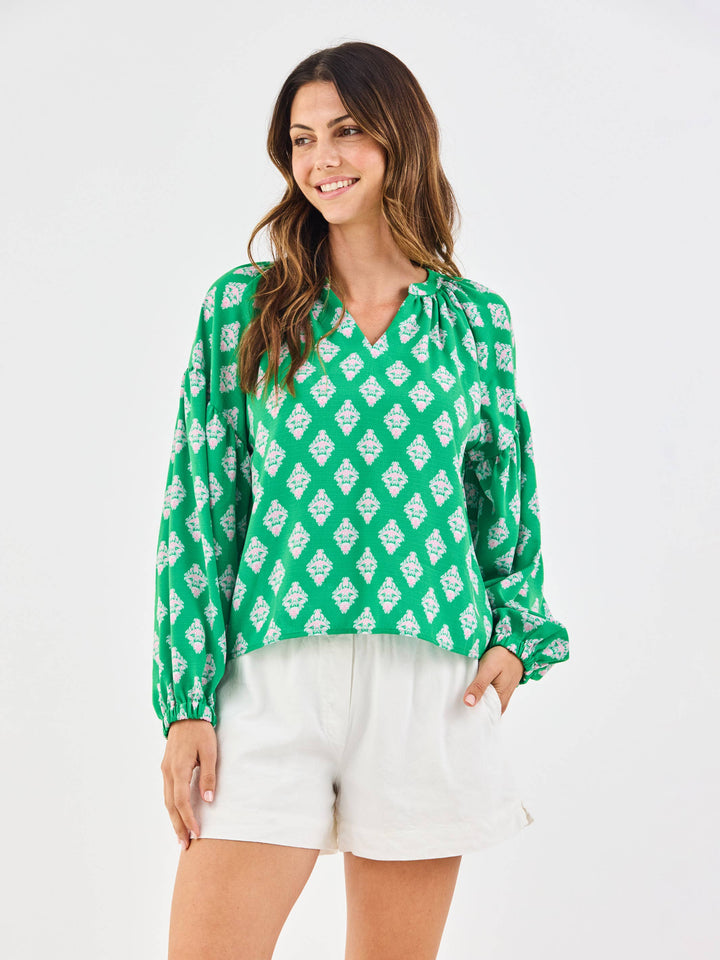 Scarlette Top | Early Riser Green-Mary Square-Market Street Nest, Fashionable Clothing, Shoes and Home Décor Located in Mabank, TX