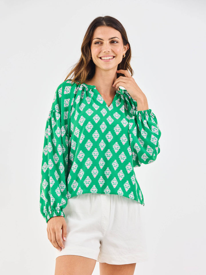 Scarlette Top | Early Riser Green-Mary Square-Market Street Nest, Fashionable Clothing, Shoes and Home Décor Located in Mabank, TX