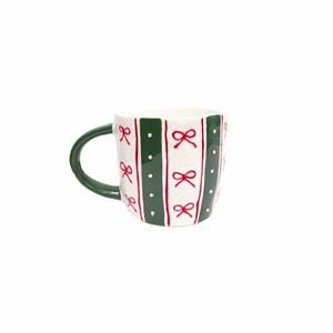 Mary Square Women 03-home & Gift Sculpted Mug Peppermint Stripe-03-Home & Gift-MARY SQUARE-Market Street Nest, Fashionable Clothing, Shoes and Home Décor Located in Mabank, TX