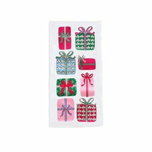 Mary Square Women 03-home & Gift Tea Towel Wrapped In Cheer Presents-03-Home & Gift-MARY SQUARE-Market Street Nest, Fashionable Clothing, Shoes and Home Décor Located in Mabank, TX