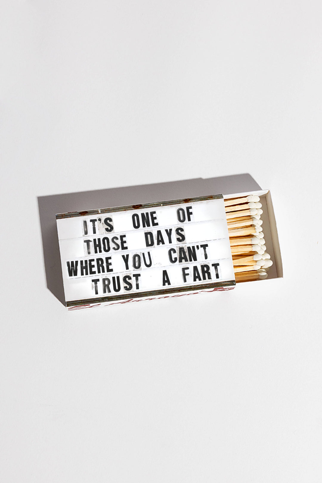 Matchbox - Trust a Fart-El Arroyo-Market Street Nest, Fashionable Clothing, Shoes and Home Décor Located in Mabank, TX