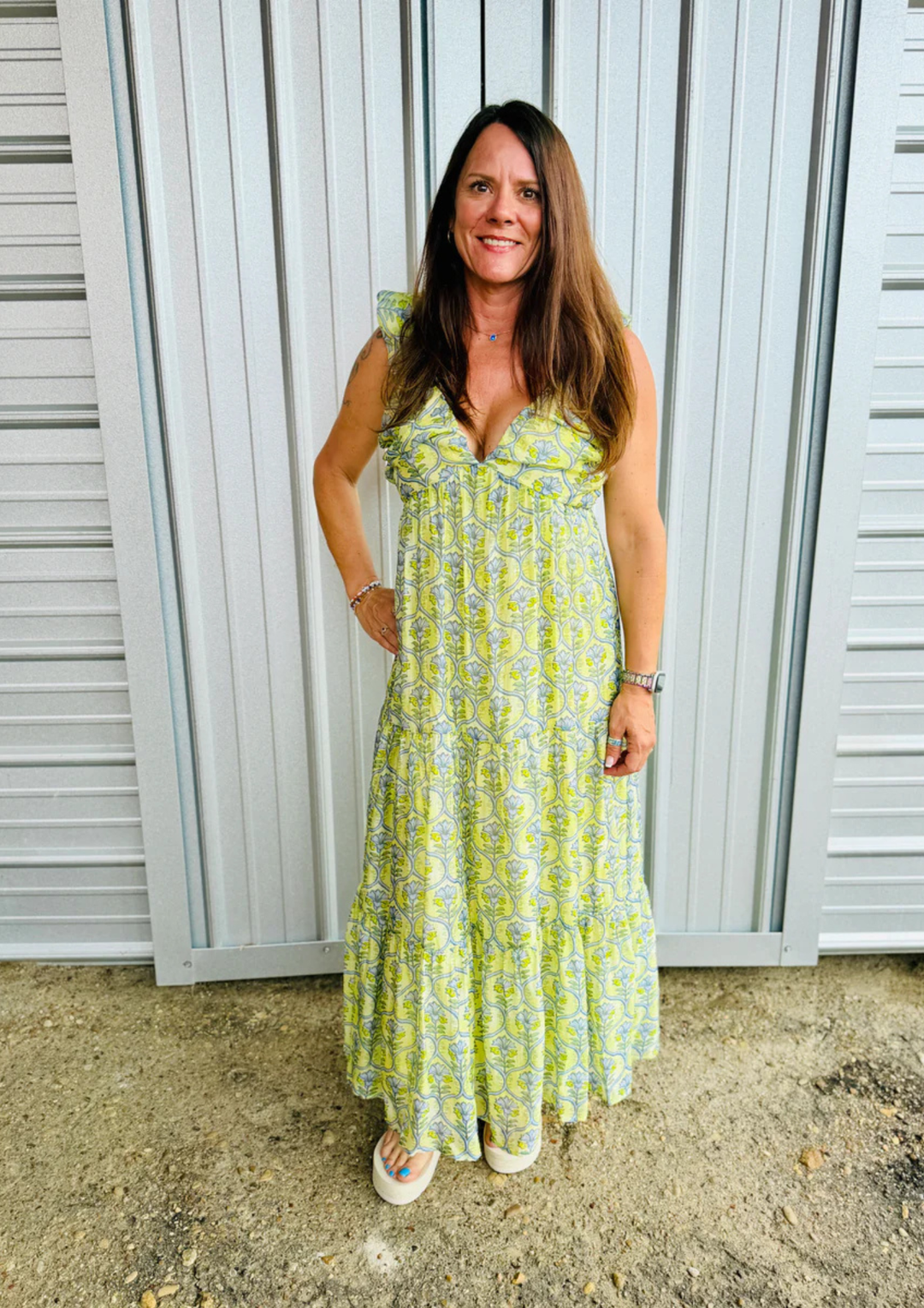 Meet Me In Santorini Helios Harvest Maxi Dress-10-Dresses, Rompers & Sets-Meet Me In Santorini-Market Street Nest, Fashionable Clothing, Shoes and Home Décor Located in Mabank, TX