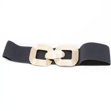 Metal Buckle Stretch Belt-06-Accessories-German Fuentes-Market Street Nest, Fashionable Clothing, Shoes and Home Décor Located in Mabank, TX