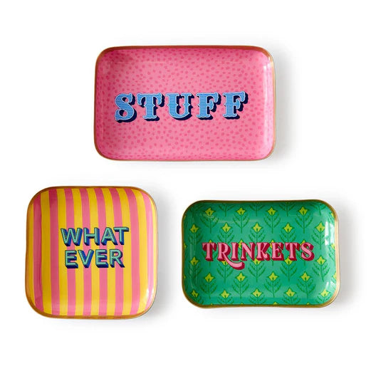Metal Trinket Trays - Two's Company-Home & Gifts-Two's Company-Market Street Nest, Fashionable Clothing, Shoes and Home Décor Located in Mabank, TX