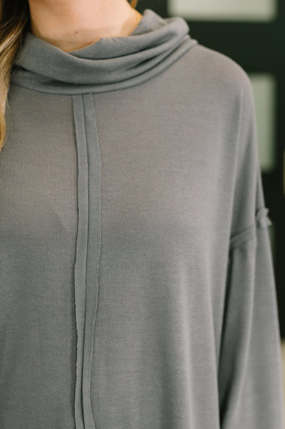 Metro Flow Center Seam Turtleneck-Womens-Ave Shops-Market Street Nest, Fashionable Clothing, Shoes and Home Décor Located in Mabank, TX
