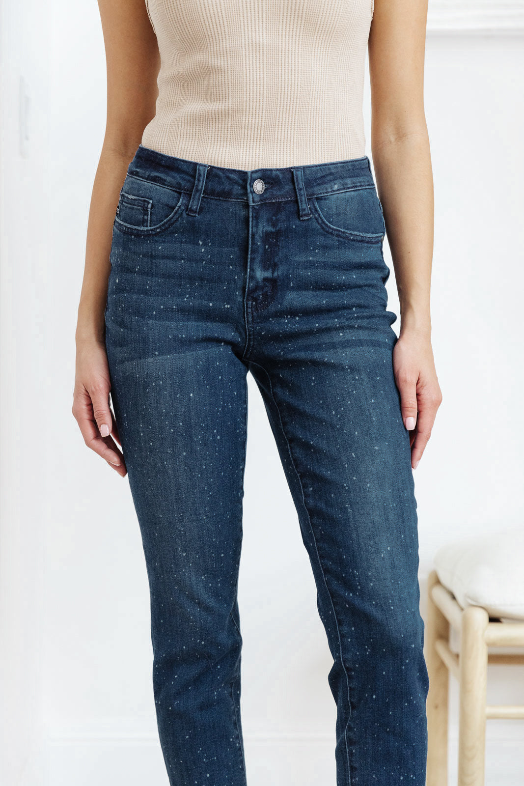 Mid-Rise Relaxed Fit Mineral Wash Jeans-Womens-Ave Shops-Market Street Nest, Fashionable Clothing, Shoes and Home Décor Located in Mabank, TX