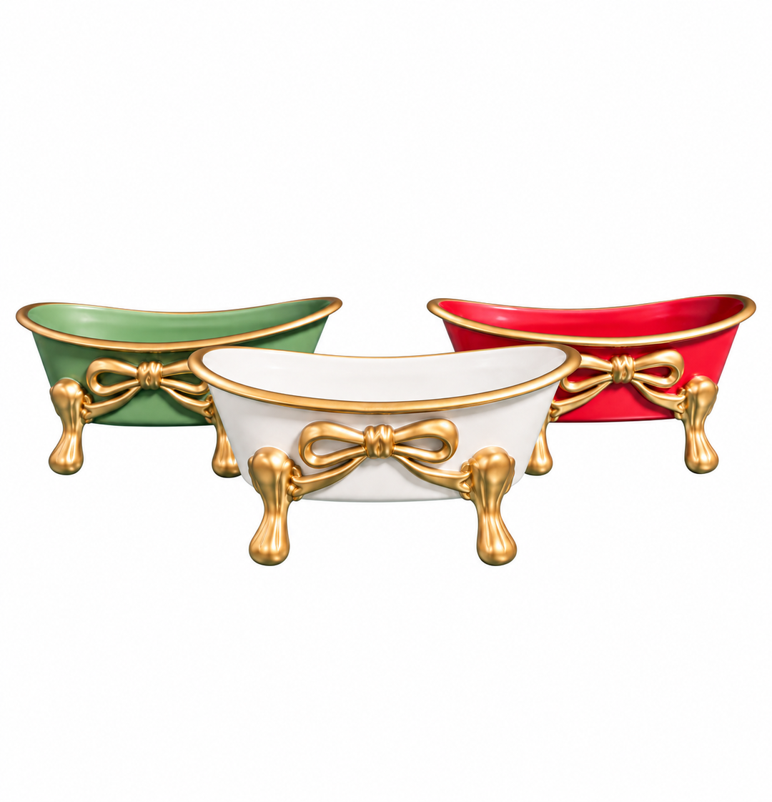 Mini Bath Tubs With Bow-03-Home &amp; Gift-Ganz-Market Street Nest, Fashionable Clothing, Shoes and Home Décor Located in Mabank, TX