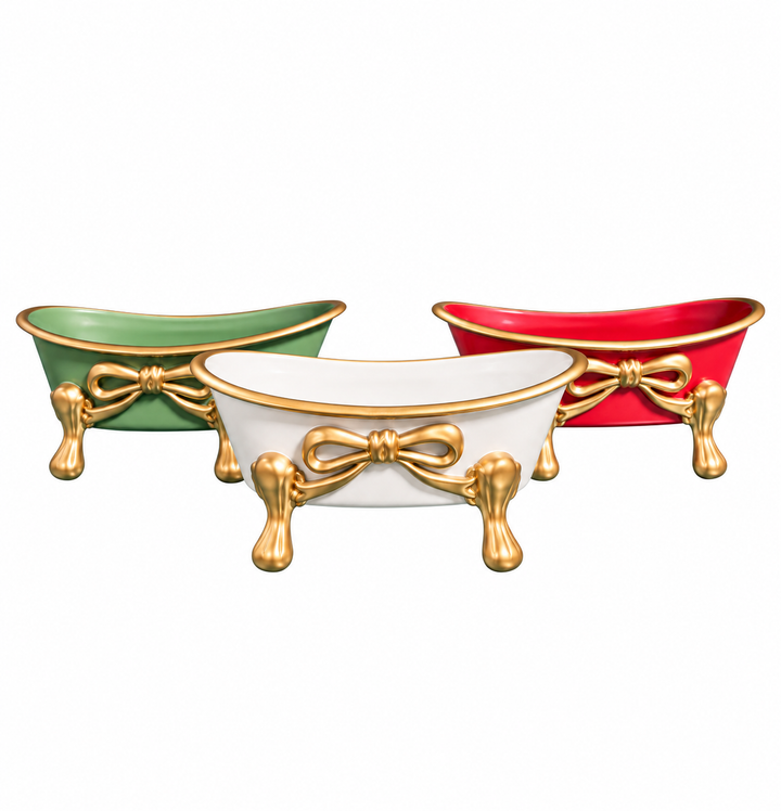 Mini Bath Tubs With Bow-03-Home &amp; Gift-Ganz-Market Street Nest, Fashionable Clothing, Shoes and Home Décor Located in Mabank, TX