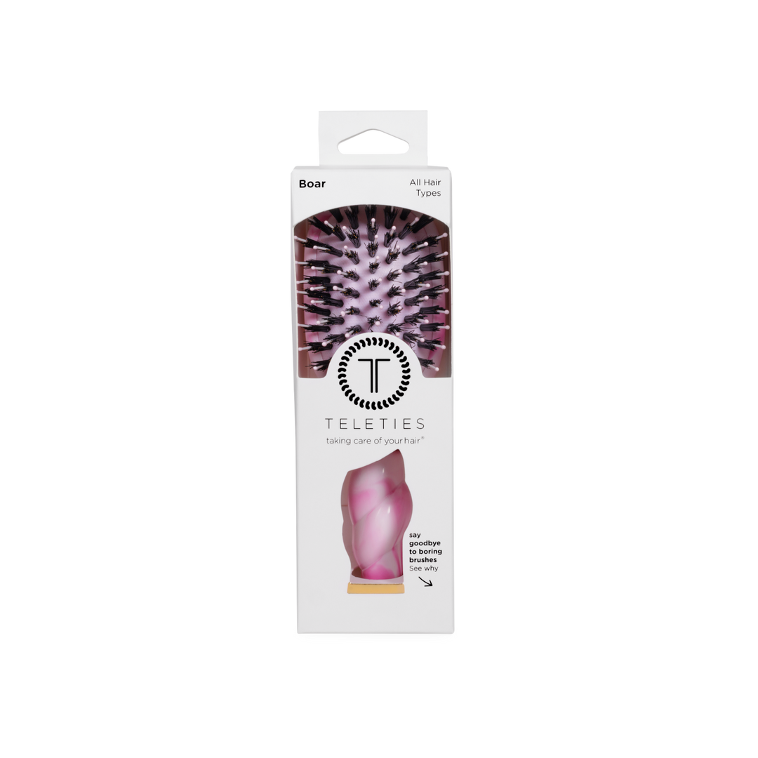 Mini Boar Brush | Pinch Me!-TELETIES-Market Street Nest, Fashionable Clothing, Shoes and Home Décor Located in Mabank, TX