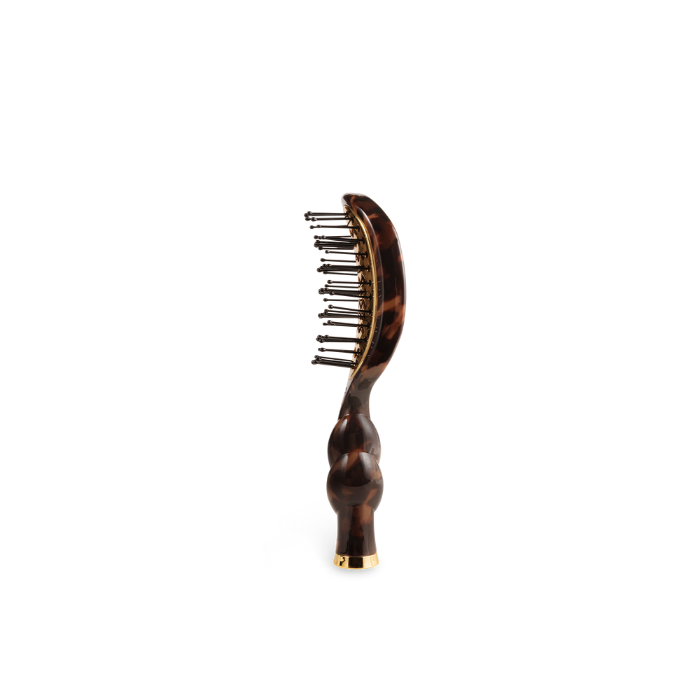 Mini Vent Brush | Tortoise-TELETIES-Market Street Nest, Fashionable Clothing, Shoes and Home Décor Located in Mabank, TX
